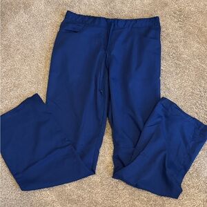 Navy blue grey anatomy women’s scrub bottoms